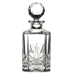 royal scot crystal edinburgh star square spirit decanter
