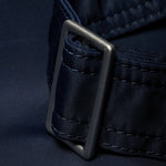 Silver-tone hardware trims on the Paul Smith Multistripe Recycled Nylon Adjustable Tote Bag with Signature Logo Patch.