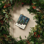 Book Street Winter Tales Teal Small Flapover Cross Body Bag