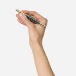 The Meisterstück Solitaire LeGrand Teal Romeo & Juliet Fountain Pen M by Montblanc.