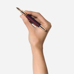 The Montblanc Burgundy Red Meisterstück Solitaire Golden Hour LeGrand Fountain Pen by Montblanc.