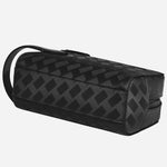 Base of the Montblanc Extreme 3.0 Black Leather Clutch Wash Bag.