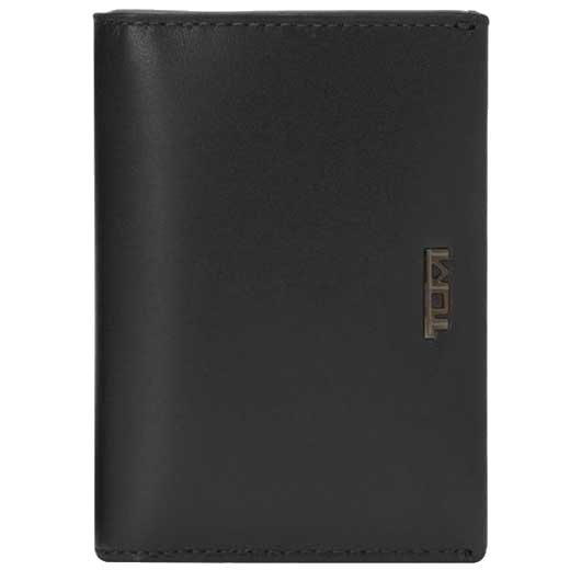 This TUMI Black Nassau Multi Window Card Holder features 4 internal card slots.