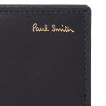 paul smith pivot black signature stripe card holder logo