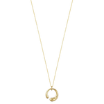 georg jensen yellow gold mercy pendant