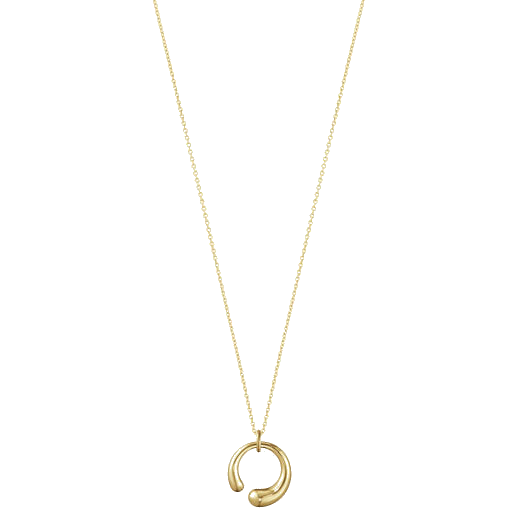 georg jensen yellow gold mercy pendant