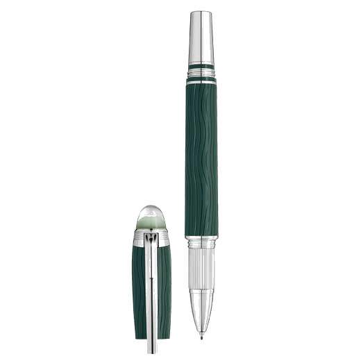 The StarWalker Fineliner pen from Montblanc is part of their PolarGreen range.