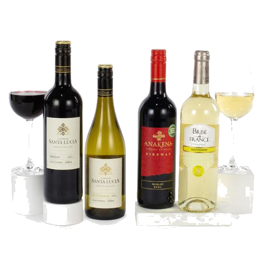 vh hampers four wines in a box