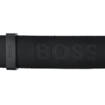 4 boss ray black zip cross body bag with faux leather details 50536169 01 001