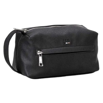 boss ray wash bag black