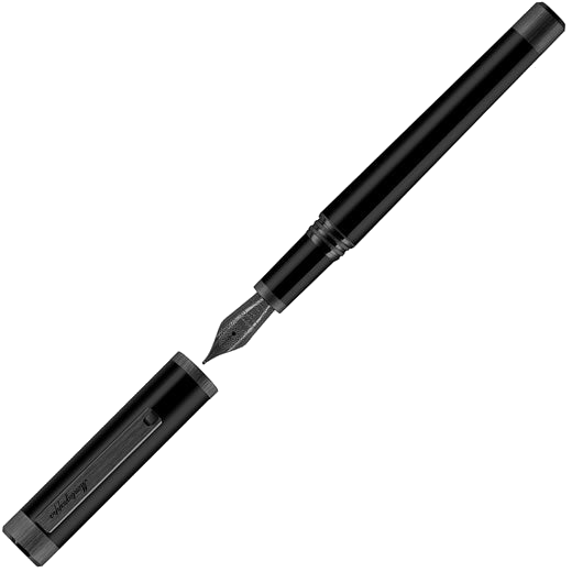 montegrappa zero ultra black fountain pen