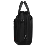 black nylon briefcase samso