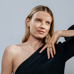georg jensen yellow gold mercy dangle earrings model