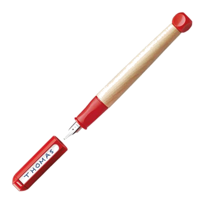 1 abc maple wood fountain pen in red 1216725