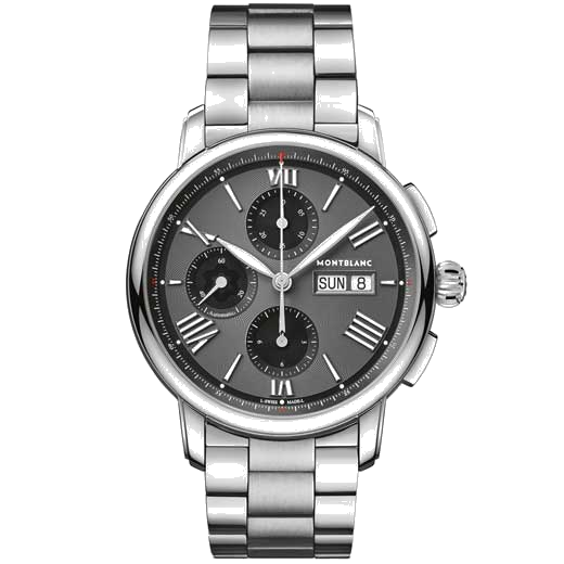 montblanc stainless steel star legacy watch