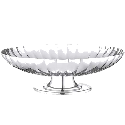 georg jensen bernadotte stainless steel dish on stand