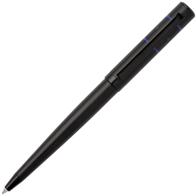 hugo boss ribbon matrix blue ballpoint pen