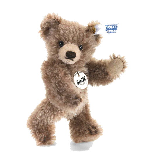 steiff mini dark brown teddy bear