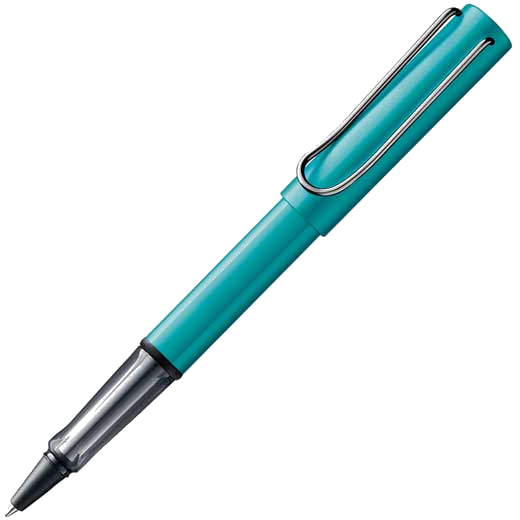 This is the LAMY AL-Star Turmaline Rollerball Pen.