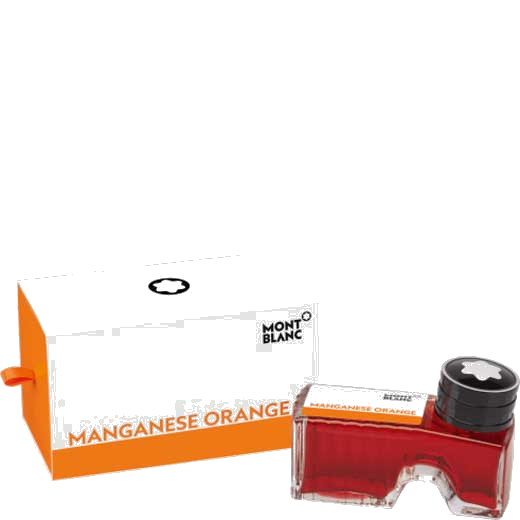 This is the Montblanc Manganese Orange Ink Bottle 60ml ink bottle.