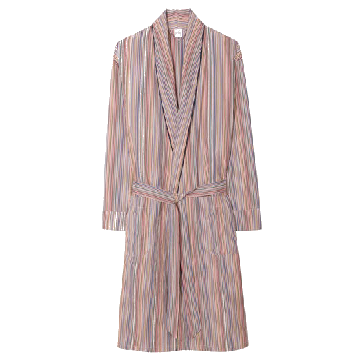 paul smith signature stripe dressing gown