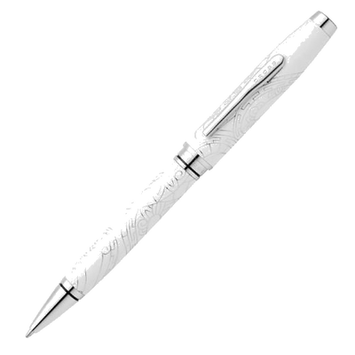1 coventry 2025 zodiac year of the snake pearl white lacquer ballpoint pen at0662 16