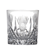 royal scot crystal scottish thistle 26cl single whiskyl tumbler