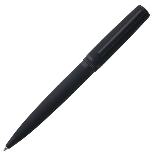 matte black gear ballpoint