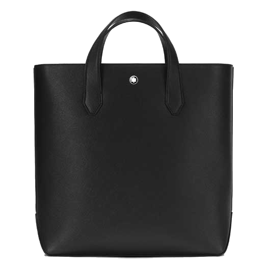 The Montblanc Sartorial Tote bag comes with two handles on top for carrying.