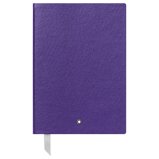 The Montblanc fine stationery purple A5 notebook.