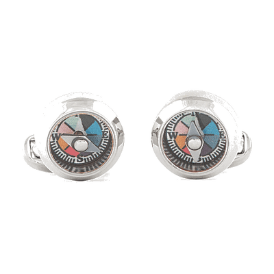 paul smith compass cufflink