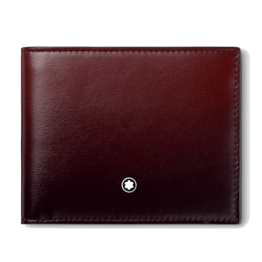 Montblanc Meisterstück Sfumato 6CC Burgundy Leather Wallet