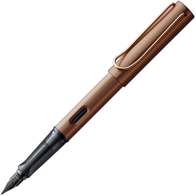 lamy lx marron fountain pen