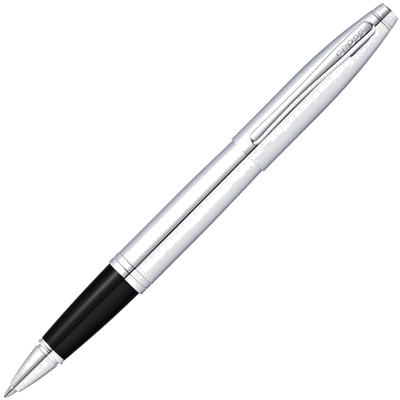 cross polished chrome calais rollerball pen