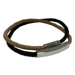 hugo boss braided bracelet