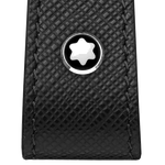 montblanc logo keyring blac 1