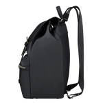 zalia black backpack with f