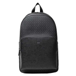 boss monogram leather backp