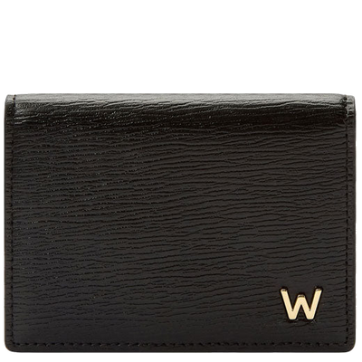 wolf 1834 black w gusset card case