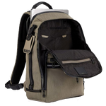 tumi alpha bravo dynamic sand backpack side