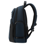 This Samsonite Urban-Eye Backpack 15.6" in Blue has two water bottle pockets on each side, multiple front exterior pockets with zips and a spacious main compartment.