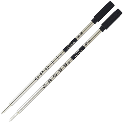 cross 2 pack ballpoint black fine refills