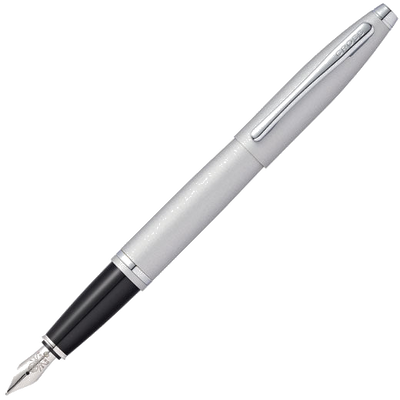 cross satin chrome calais fountain pen