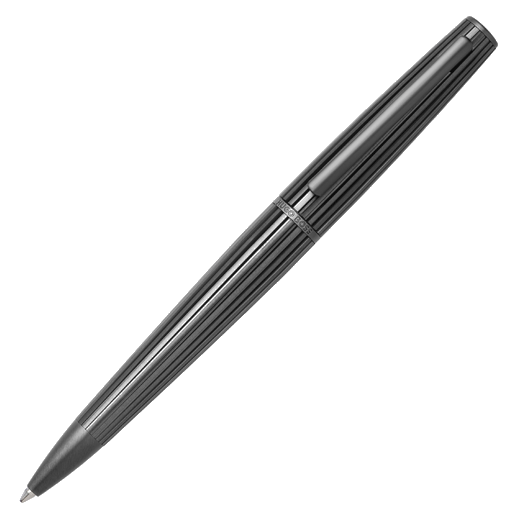 Nitor Ballpoint Pen Gunmetal Pinstripe by Hugo boss