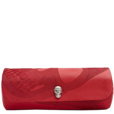 wolf 1834 memento mori red triple watch roll with capsule