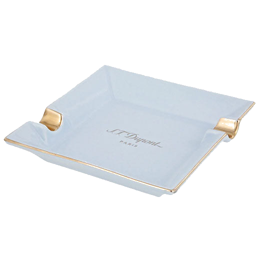 This Pastel Blue Spring Series Small Ashtray is designed by S.T. Dupont Paris.