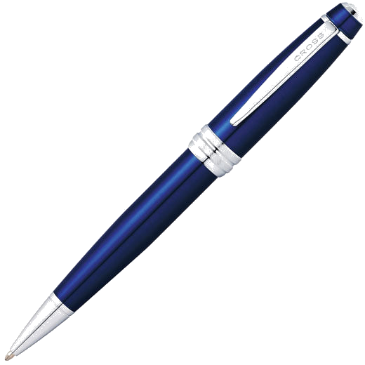 Cross Bailey Blue Lacquer ballpoint pen.