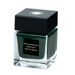 montblanc green ink bottle