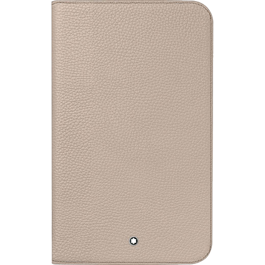 Montblanc Meisterstuck soft grain leather tablet case in beige for Samsung 3 8".