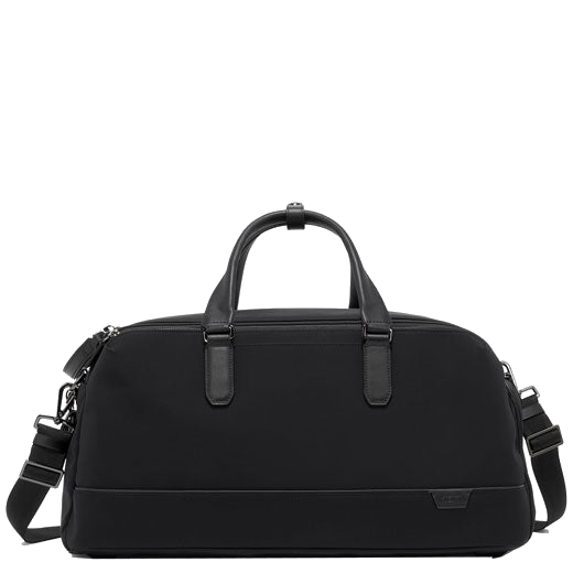 tumi black harrison port weekend duffel bag